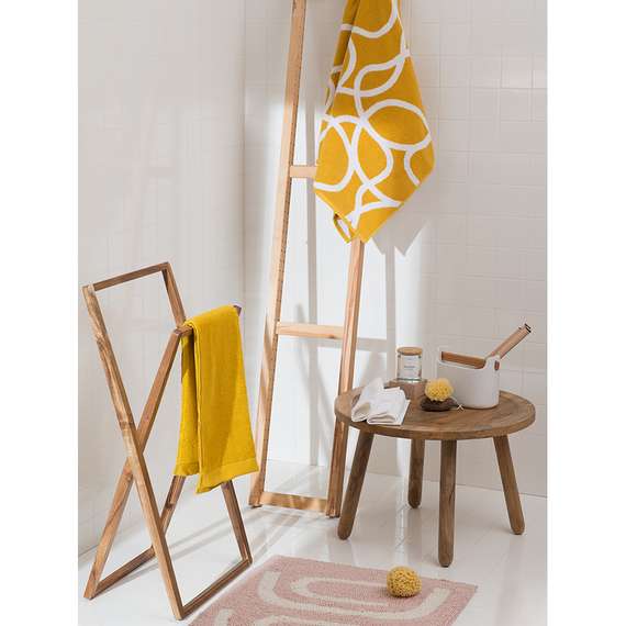 Полотенце банное горчичного цвета Essential, 90х150 см