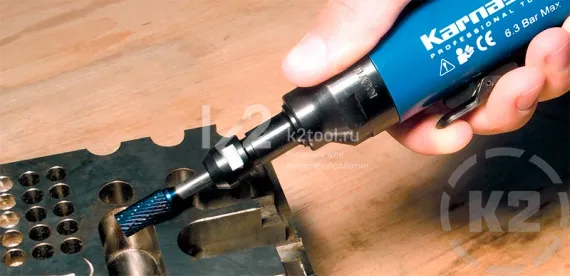 Пневматическая прямошлифовальная машина Karnasch KA 37LR