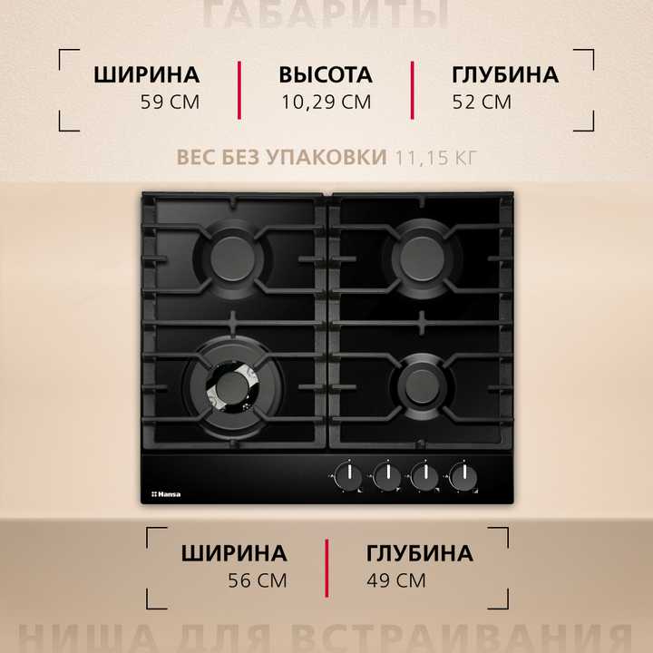 Газовая панель Hansa BHGS611839