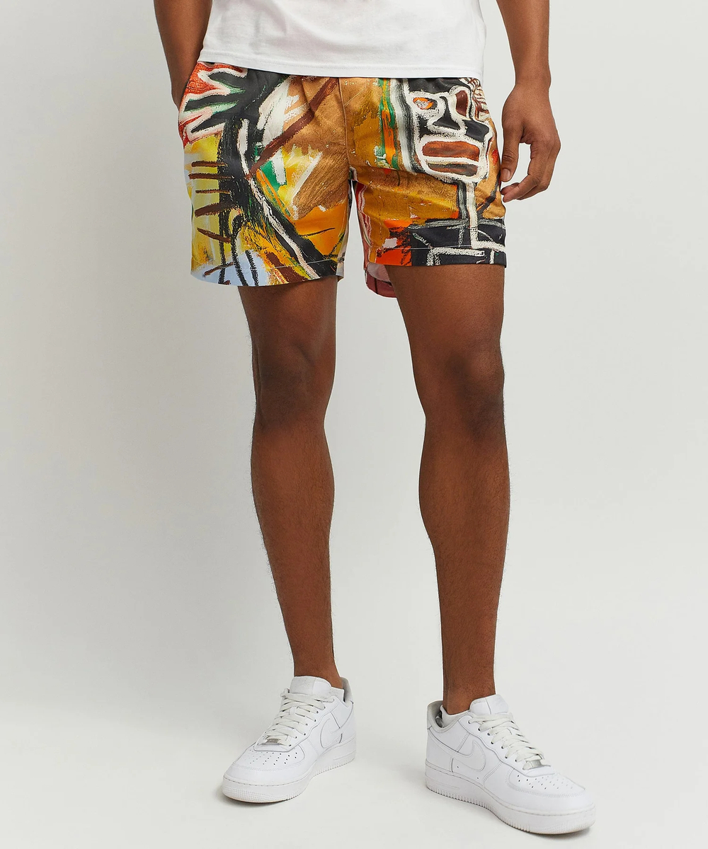 Мужские шорты REASON Basquiat Allover Print