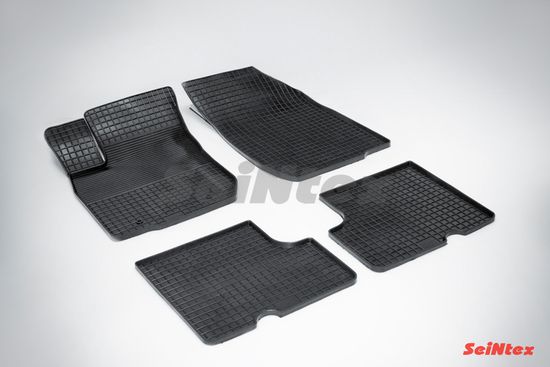 Резиновые коврики в салон Renault Logan (2004-2016) "Сетка"