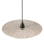 Светильник подвесной vinger, D61х8 см, бежевый