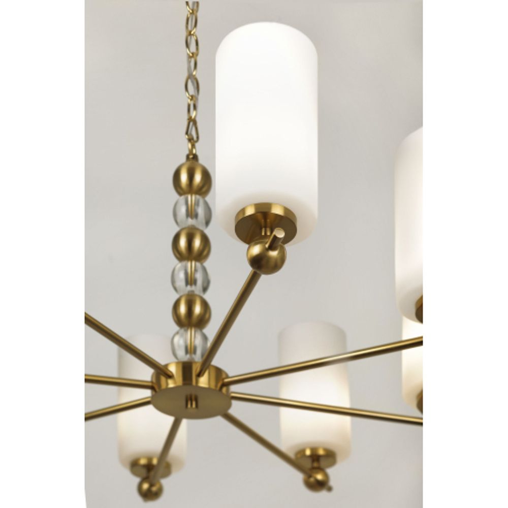 Люстра Rivoli Antonella 3181-310 8 х Е27 40 Вт модерн