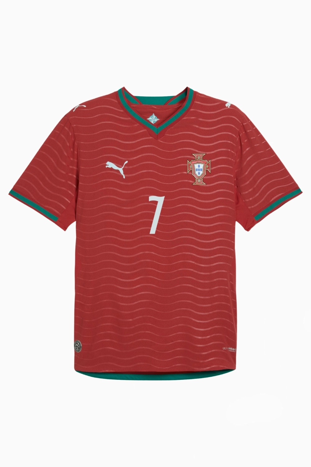 Футболка Puma Portugal 2026 Home Authentic Ronaldo 7 - красный