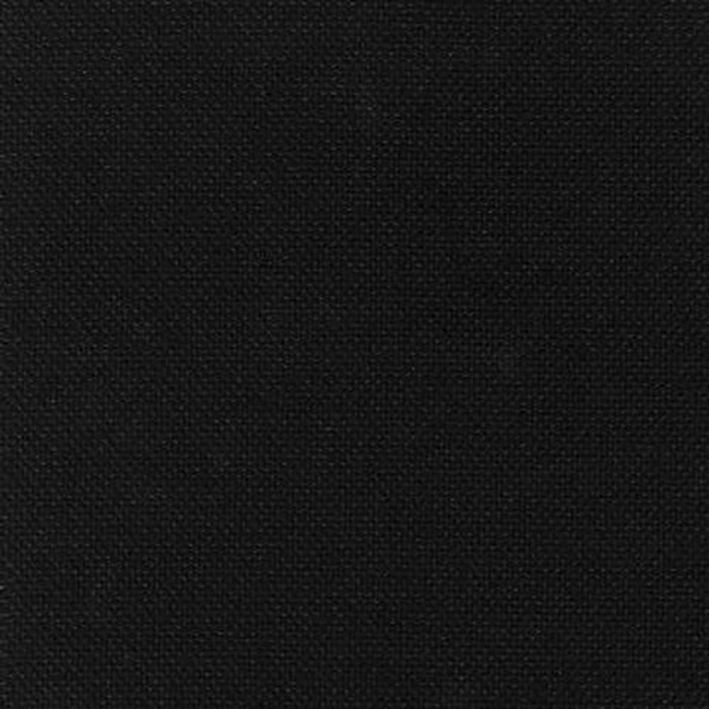 Стул для персонала и посетителей "ИЗО", черный каркас, ткань черная, В-14/С-11