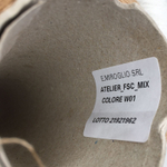 ATELIER - E.Miroglio; 70% меринос, 30% тенсель; 1500м/100гр; col: W01, цвет: бежевый карамельный