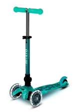 Самокат Mini Micro Deluxe Orion LED складной, голубой