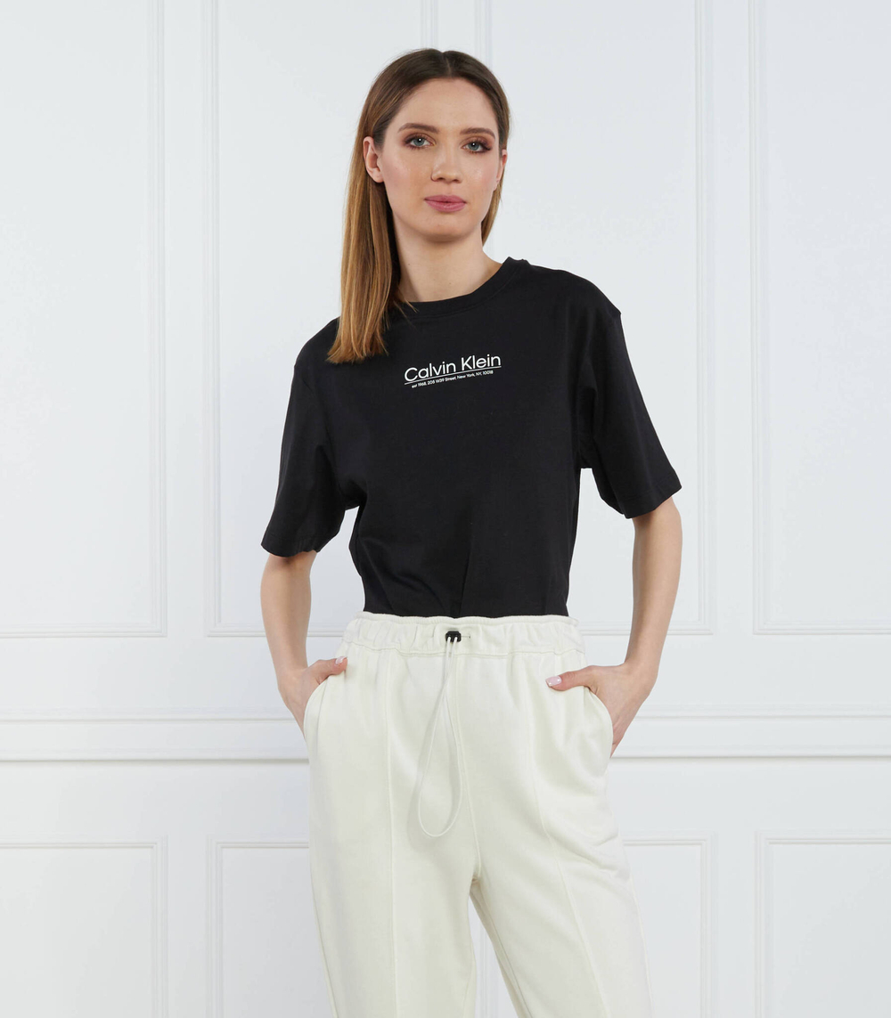 Футболка COORDINATES LOGO GRAPHIC ФУТБОЛКА Calvin Klein - черный(K20K204996)