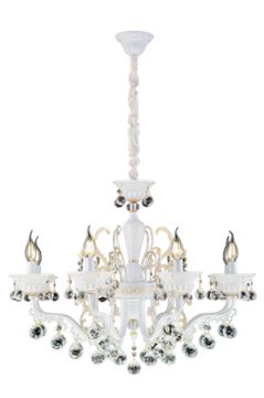 5117/8 WH+GD (1) Люстра Veneto Luce
