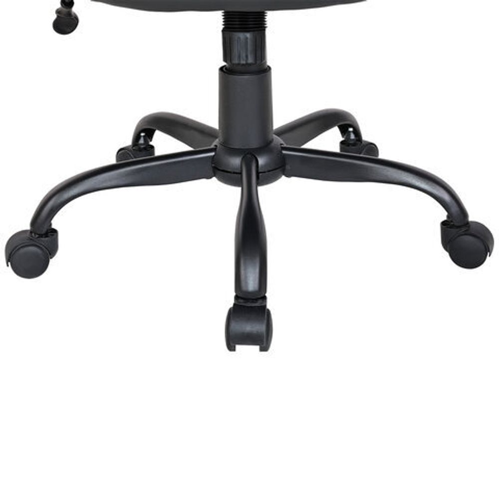 Кресло BRABIX "Forex EX-529", экокожа, разборное пятилучие, черное, 532980