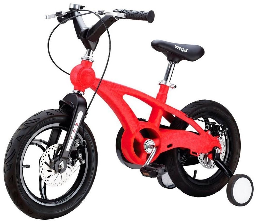 Велосипед Miqilong YD14 14 дюйм 2021 one size красный
