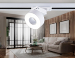 Светильник светодиодный трековый GL6861 WH белый LED 10W 4200K D75*80