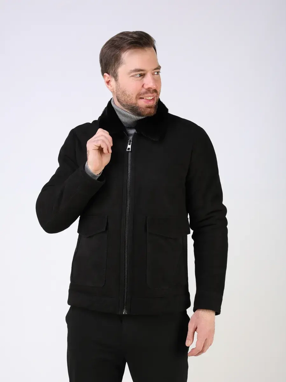 Дубленка зимняя натуральная