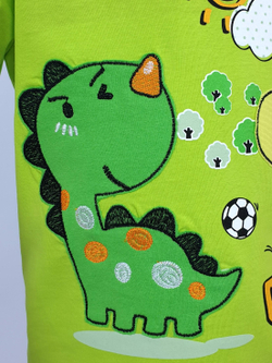 01-137-1 Комплект фуфайка+шорты для мальчика Luneva