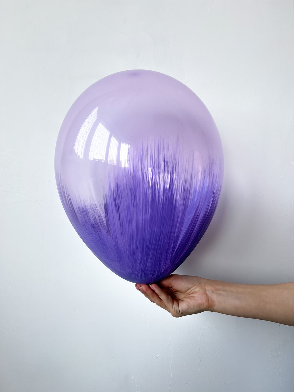 Шар Браш 30 см сиреневый (БГ-17) 