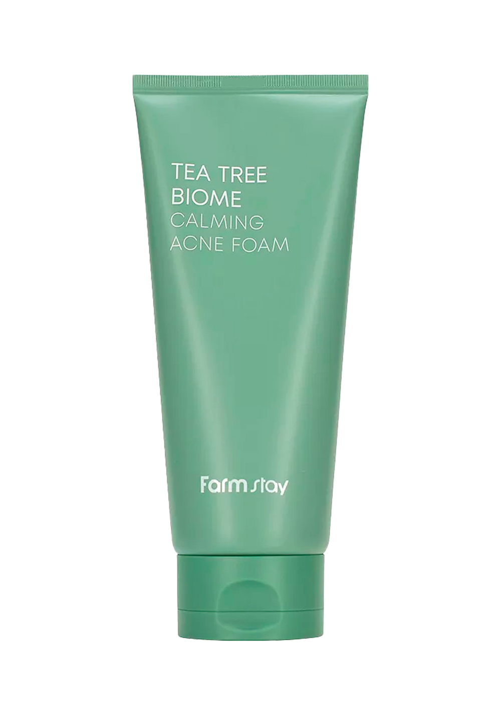 FarmStay Tea Tree Biome Calming Acne Foam Успокаивающая пенка для умывания для проблемной кожи