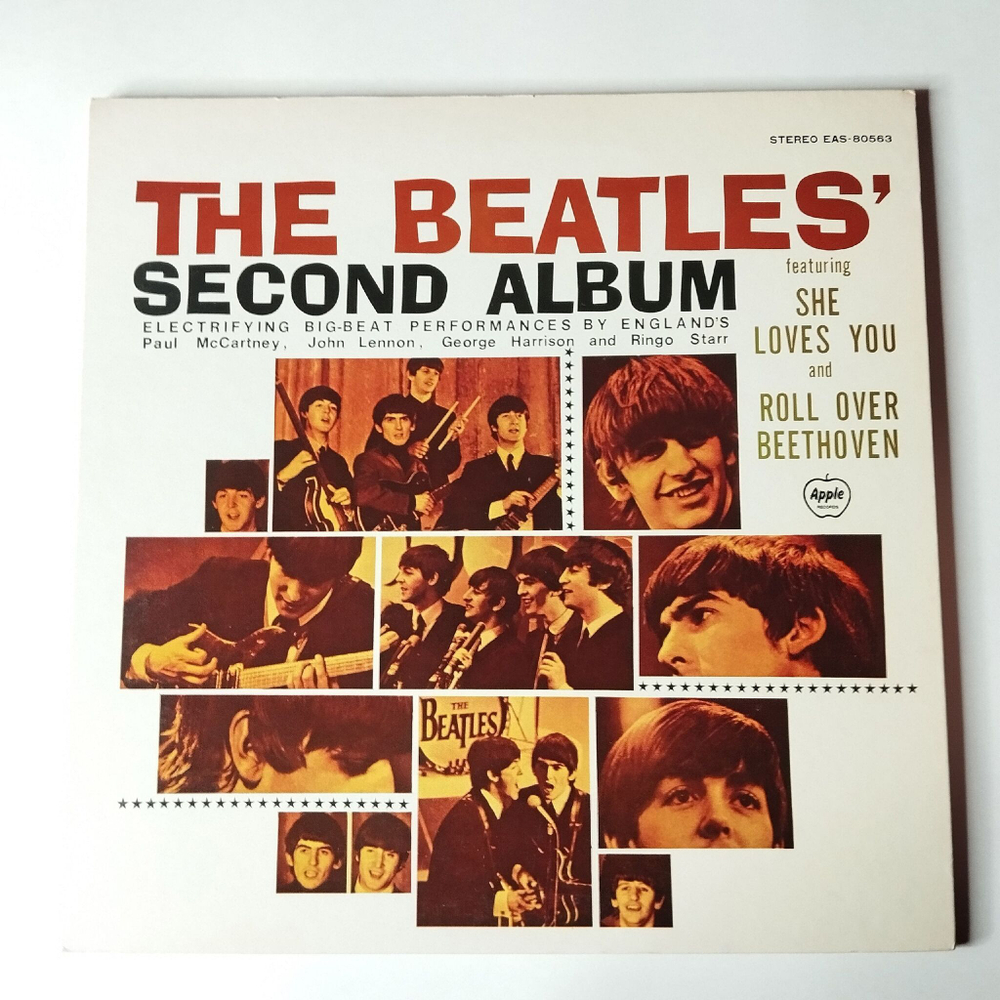 Винтажная виниловая пластинка LP The Beatles Second Album (Japan 1976) (No Obi) I Call Your Name