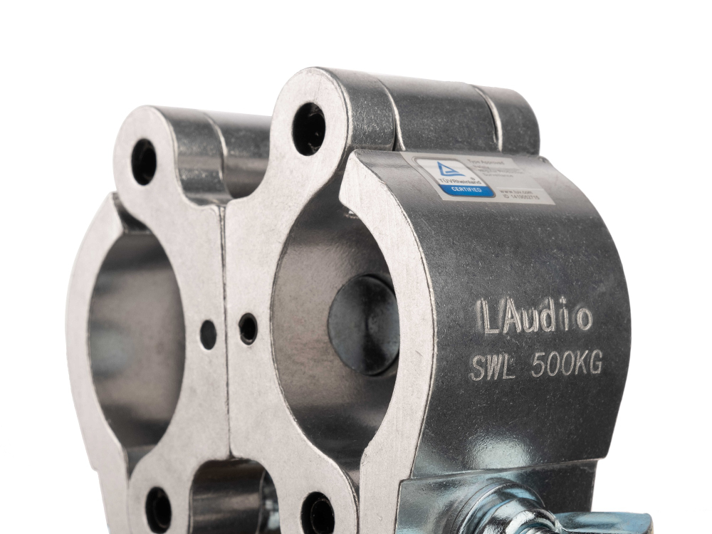 Хомут двойной, поворотный (38-51мм, 500кг)