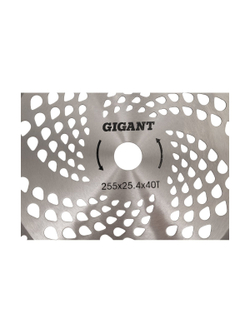 Нож для триммера Gigant SKL40T-25