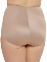 Шелковистые утягивающие трусы средней степени коррекции (Размер: 5X) (Цвет: бежевый)