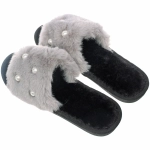 Тапочки женские домашние «DALIA», цвет серый, р-р 38-39