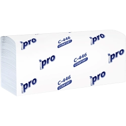 Полотенца бумажные Protissue Z-слож 1сл 200л/пач 28пач/кор_С446