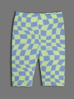 Летний костюм для девочки с велосипедками