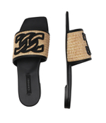 Шлепанцы кожаные portofino Casadei - бежевый(1M359X0001PORTF)