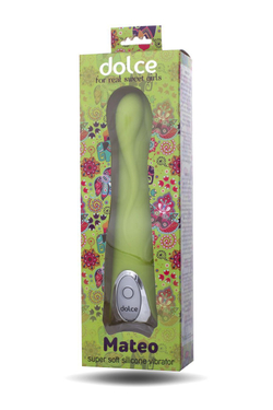 Вибратор TOYFA Dolce, силикон, 16,5см