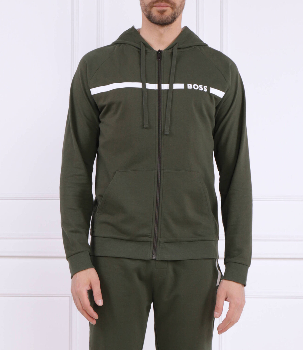 Худи BOSS BLACK - зеленый(50491255)