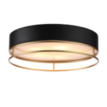 SL1127.432.05 Светильник потолочный ST-Luce Черный, Матовое золото/Белый E27 5*40W