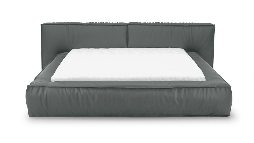 Кровать Латона 3 Galaxy Light Gray 300*255*85 см, Серый  Нераскладной Фиеста