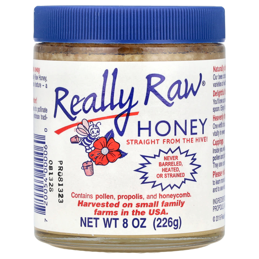 Really Raw Honey, Натуральный мед, 226 г (8 унций)