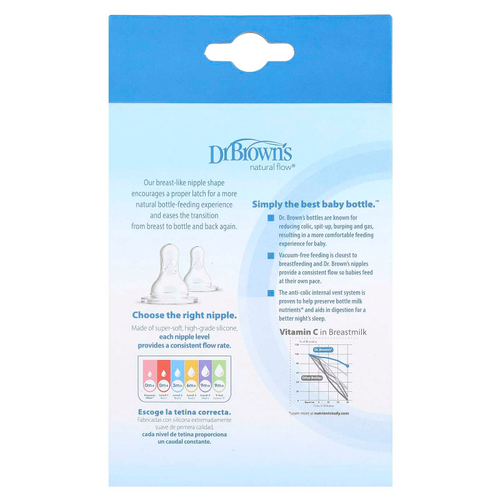 Dr. Brown's, Natural Flow®, детская бутылочка Anti-Colic Optium+™, для детей от 0 месяцев, 2 упаковки по 60 мл (2 унции)