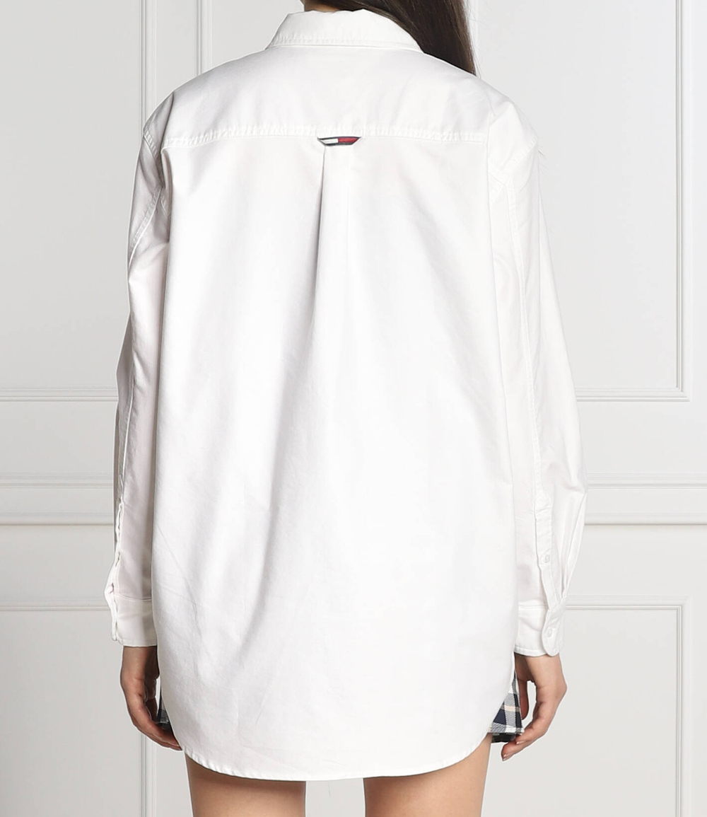 рубашка Tommy Jeans - белый(DW0DW13804)