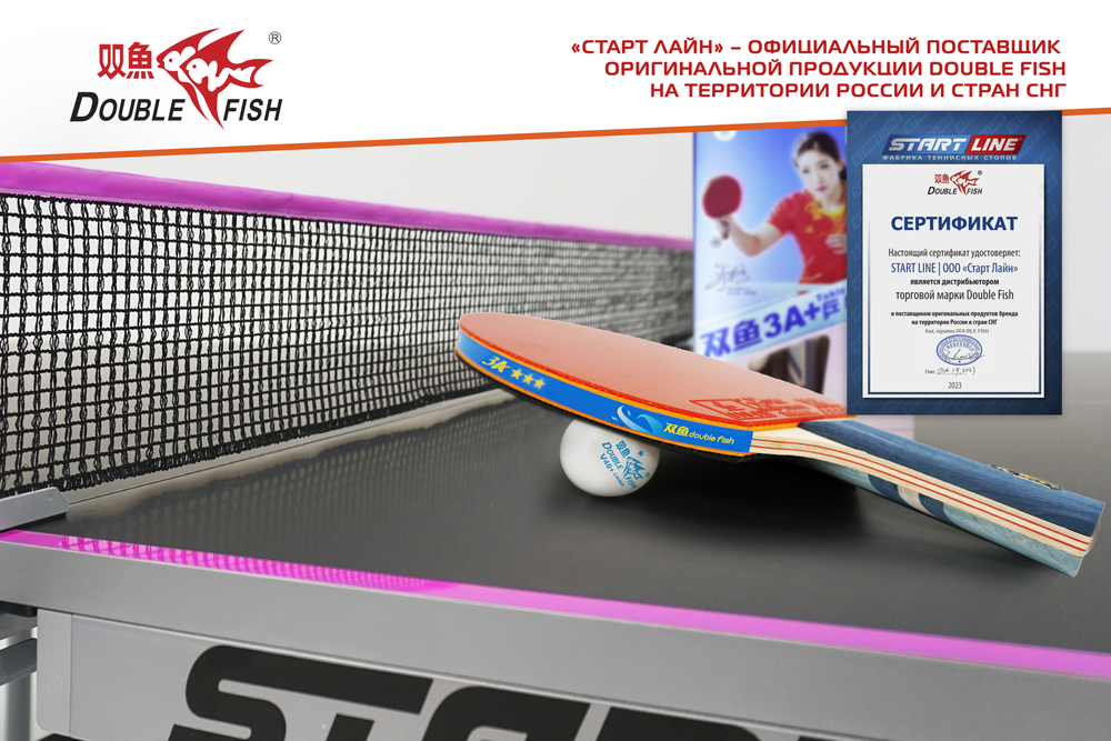 Ракетка для н/т Double Fish (3A+C серия)