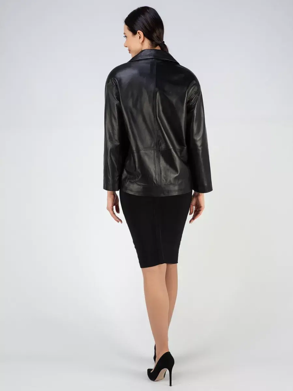 Куртка кожаная натуральная Турция блейзер