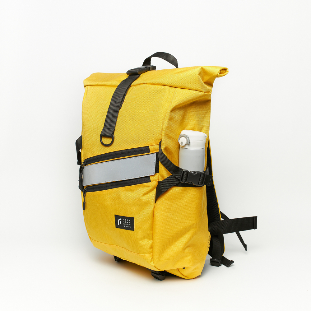 Рюкзак Technic Rolltop L желтый