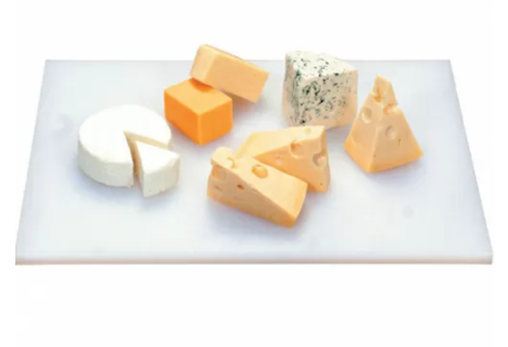 Доска разделочная 40*30*1,8 см белая, пластик, P.L. Proff Cuisine