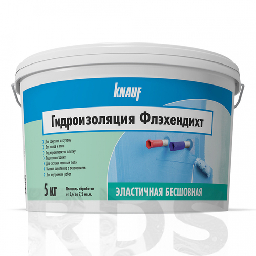 Гидроизоляционная Кнауф ФЛЕХЕНДИХТ 5кг (без битума)