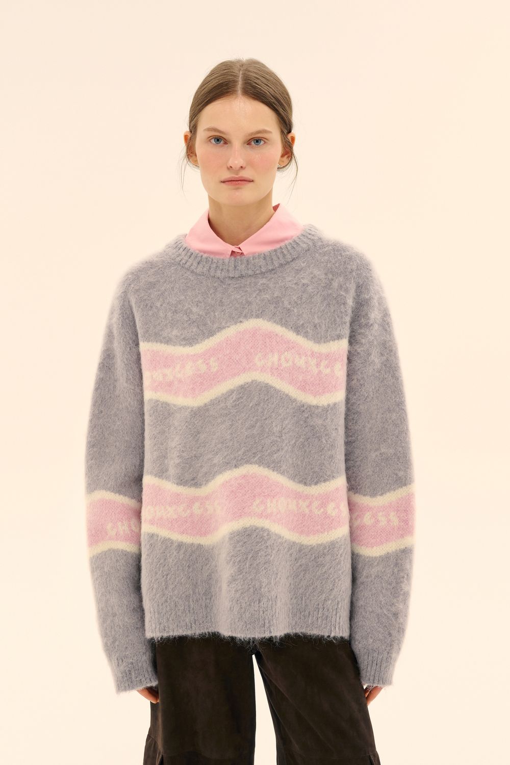 Брюки карго из замши (CHOUX в большом городе), шоколад