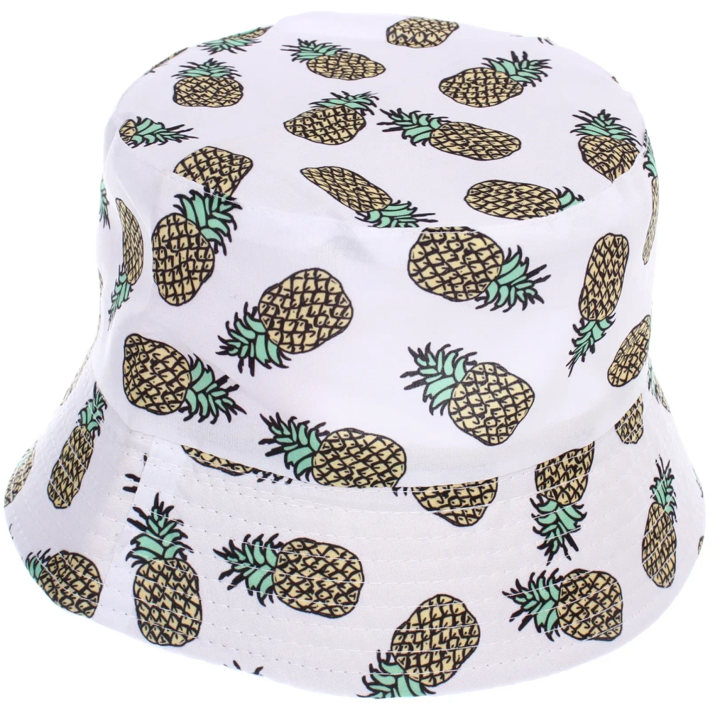 Панама «ЛЕТОиМОРЕ» - Ананасики», цвет белый, р. 58