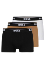 Трусики-боксеры 3шт. Power BOSS BLACK - коричневый(50499420)