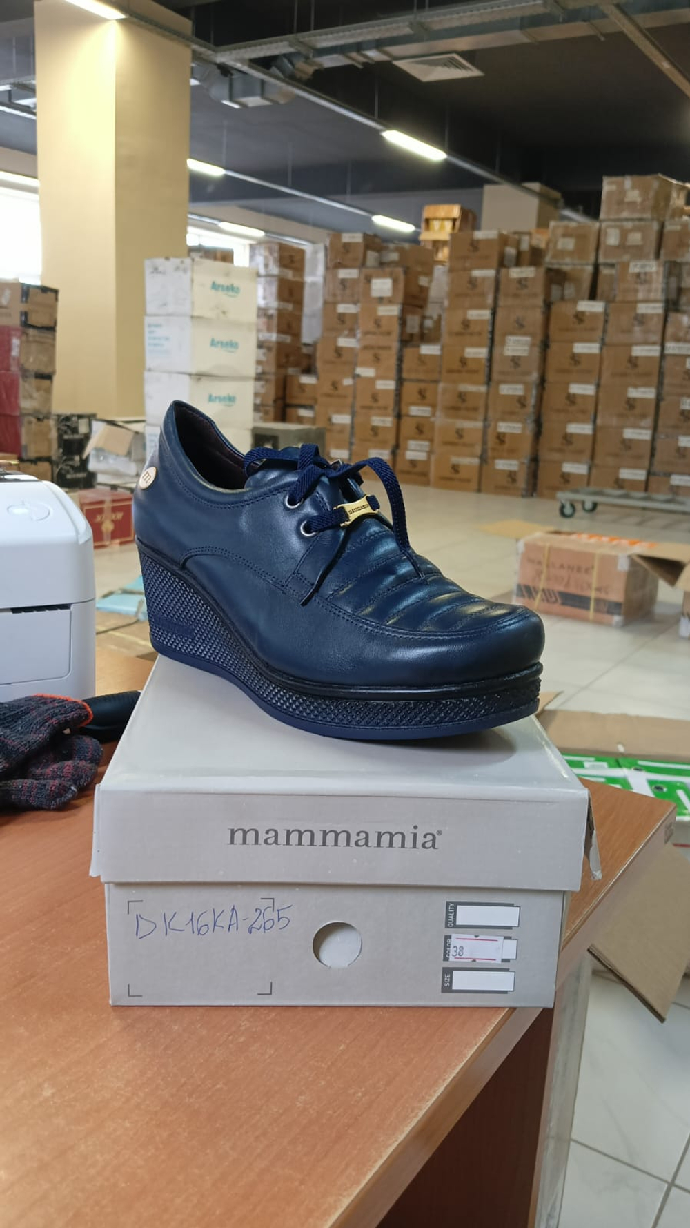 Полуботинки женские MAMMAMIA D16KA-265