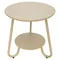 Столик журнальный Stian, Ø50 см, бежевый
