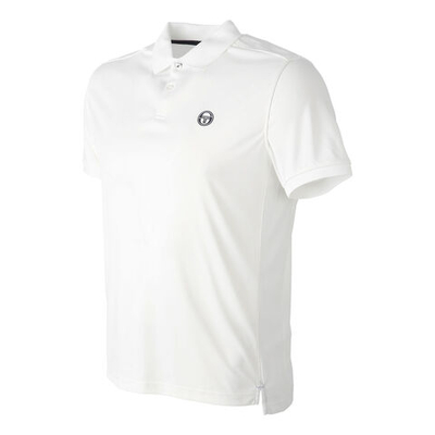 Мужское теннисное поло Sergio Tacchini Polo Men - White, Dark Blue