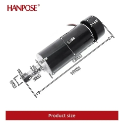 Двигатель шпинделя с ЧПУ 500 Вт, 100 В постоянного тока, 12000 об ER11