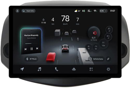 Магнитола для Toyota RAV4 3 2005-2012, Vanguard (рамка 10) - Teyes CC4-PRO монитор 13" 2K QLED на Android 13, Быстрейшая, Snapdragon 778G, ИИ, CarPlay, DSP, 4G SIM-слот