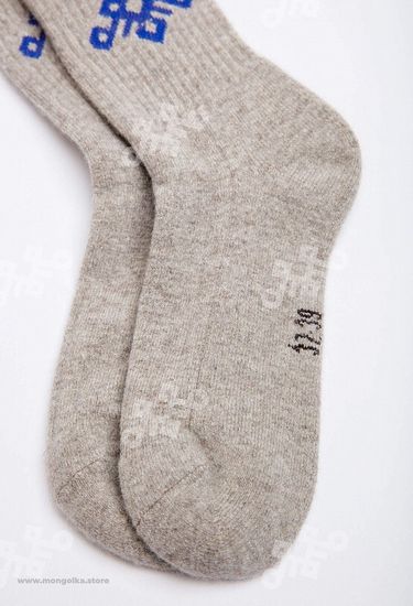 Носки из 100% монгольской шерсти