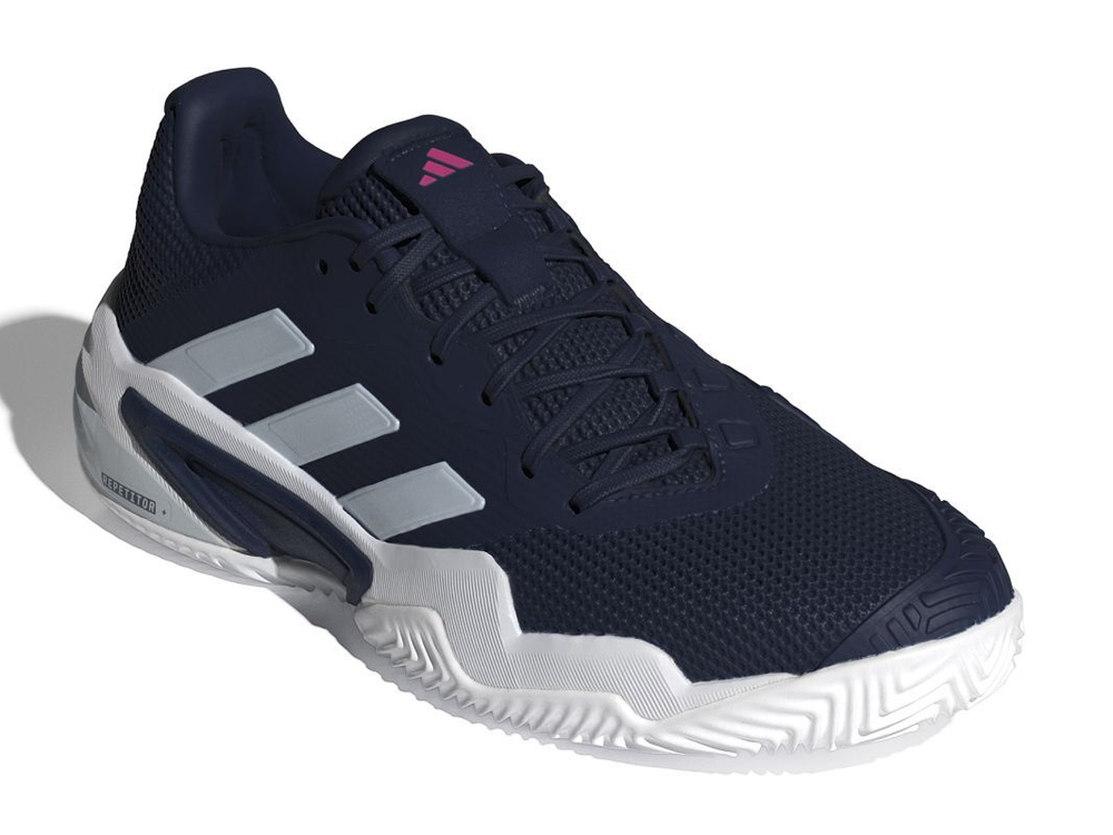 Мужские кроссовки теннисные Adidas Barricade 13 Clay - небесный